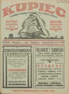 Kupiec: najstarszy tygodnik kupiecko - przemysłowy w Polsce 1929.03.30 R.23 Nr13