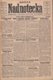 Gazeta Nadnotecka: bezpartyjne pismo narodowe poświęcone sprawie polskiej na ziemi nadnoteckiej 1930.10.16 R.10 Nr239