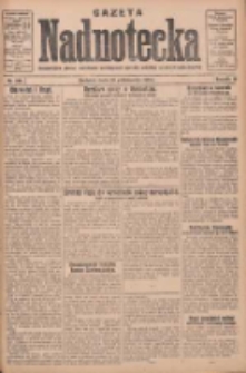 Gazeta Nadnotecka: bezpartyjne pismo narodowe poświęcone sprawie polskiej na ziemi nadnoteckiej 1930.10.22 R.10 Nr244