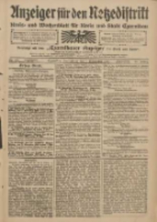 Anzeiger f&uuml;r den Netzedistrikt Kreis- und Wochenblatt f&uuml;r den Kreis und Stadt Czarnikau 1909.11.06 Jg.57 Nr130