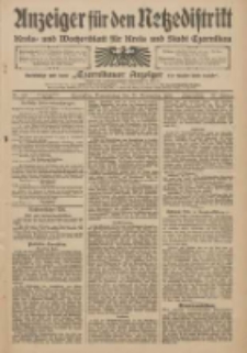 Anzeiger für den Netzedistrikt Kreis- und Wochenblatt für den Kreis und Stadt Czarnikau 1909.11.25 Jg.57 Nr137