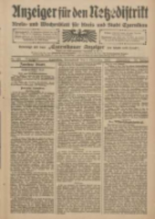 Anzeiger f&uuml;r den Netzedistrikt Kreis- und Wochenblatt f&uuml;r den Kreis und Stadt Czarnikau 1909.11.06 Jg.57 Nr130