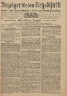 Anzeiger für den Netzedistrikt Kreis- und Wochenblatt für den Kreis und Stadt Czarnikau 1909.11.27 Jg.57 Nr138