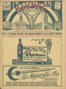Kupiec: najstarszy tygodnik kupiecko - przemysłowy w Polsce 1929.06.15 R.23 Nr24