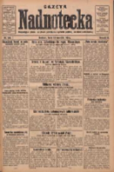 Gazeta Nadnotecka: bezpartyjne pismo narodowe poświęcone sprawie polskiej na ziemi nadnoteckiej 1930.09.24 R.10 Nr220