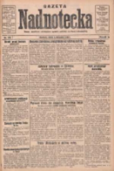 Gazeta Nadnotecka: pismo narodowe poświęcone sprawie polskiej na ziemi nadnoteckiej 1930.11.05. R.10 Nr255