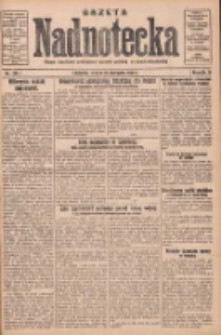 Gazeta Nadnotecka: pismo narodowe poświęcone sprawie polskiej na ziemi nadnoteckiej 1930.11.18 R.10 Nr265