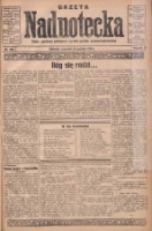 Gazeta Nadnotecka: pismo narodowe poświęcone sprawie polskiej na ziemi nadnoteckiej 1930.12.05 R.10 Nr296