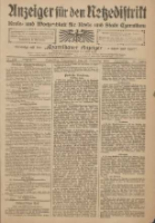 Anzeiger für den Netzedistrikt Kreis- und Wochenblatt für den Kreis und Stadt Czarnikau 1909.12.30 Jg.57 Nr152