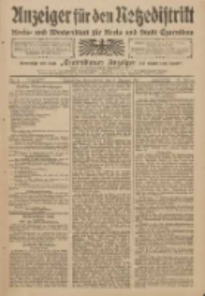 Anzeiger für den Netzedistrikt Kreis- und Wochenblatt für Kreis und Stadt Czarnikau 1910.01.08 Jg.58 Nr4