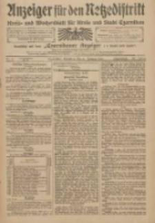 Anzeiger für den Netzedistrikt Kreis- und Wochenblatt für Kreis und Stadt Czarnikau 1910.01.11 Jg.58 Nr5