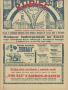Kupiec: najstarszy tygodnik kupiecko - przemysłowy w Polsce 1929.06.29 R.23 Nr26; Wydanie Nadzwyczajne na Zjazd Związku Chrześcijańskich Kupców Podróżujących i Przedstawicieli Handlowych w dniach 29 i 30 czerwca 1929 r.