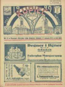 Kupiec: najstarszy tygodnik kupiecko - przemysłowy w Polsce 1929.08.17 R.23 Nr33
