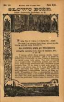 Słowo Boże: dodatek do Przewodnika Katolickiego R.12. 1909 Nr.20