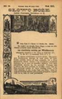 Słowo Boże: dodatek do Przewodnika Katolickiego R.12. 1909 Nr.21