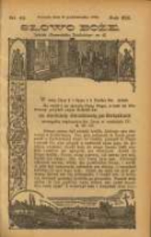 Słowo Boże: dodatek do Przewodnika Katolickiego R.12. 1909 Nr.42