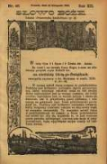 Słowo Boże: dodatek do Przewodnika Katolickiego R.12. 1909 Nr.46