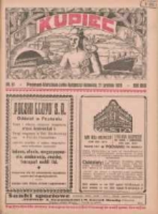Kupiec: najstarszy tygodnik kupiecko - przemysłowy w Polsce 1929.12.21 R.23 Nr51
