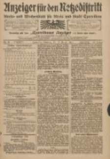 Anzeiger für den Netzedistrikt Kreis- und Wochenblatt für Kreis und Stadt Czarnikau 1910.01.25 Jg.58 Nr11