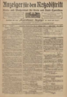 Anzeiger für den Netzedistrikt Kreis- und Wochenblatt für Kreis und Stadt Czarnikau 1910.02.17 Jg.58 Nr21