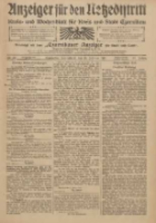 Anzeiger für den Netzedistrikt Kreis- und Wochenblatt für Kreis und Stadt Czarnikau 1910.02.19 Jg.58 Nr22