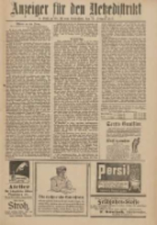 Anzeiger für den Netzedistrikt Kreis- und Wochenblatt für Kreis und Stadt Czarnikau 1910.02.19 Jg.58 Nr22