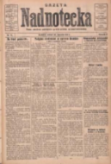 Gazeta Nadnotecka: pismo narodowe poświęcone sprawie polskiej na ziemi nadnoteckiej 1931.01.20 R.11 Nr15