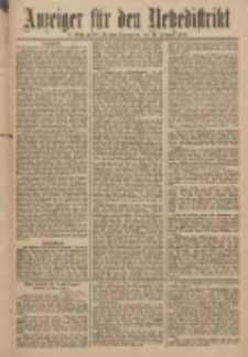 Anzeiger für den Netzedistrikt Kreis- und Wochenblatt für Kreis und Stadt Czarnikau 1910.02.26 Jg.58 Nr25
