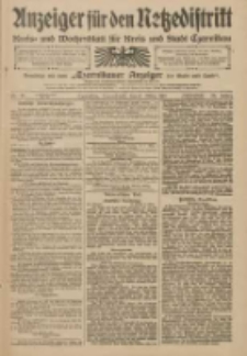 Anzeiger für den Netzedistrikt Kreis- und Wochenblatt für Kreis und Stadt Czarnikau 1910.03.05 Jg.58 Nr28