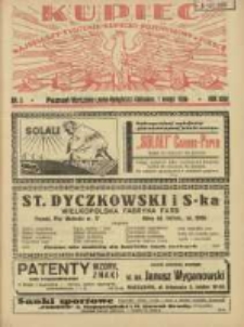 Kupiec: najstarszy tygodnik kupiecko - przemysłowy w Polsce 1930.02.01 R.24 Nr5