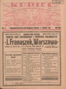 Kupiec: najstarszy tygodnik kupiecko - przemysłowy w Polsce 1930.04.12 R.24 Nr15