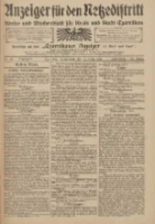 Anzeiger für den Netzedistrikt Kreis- und Wochenblatt für Kreis und Stadt Czarnikau 1910.03.19 Jg.58 Nr34
