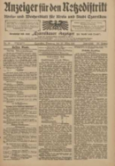 Anzeiger für den Netzedistrikt Kreis- und Wochenblatt für Kreis und Stadt Czarnikau 1910.03.22 Jg.58 Nr35