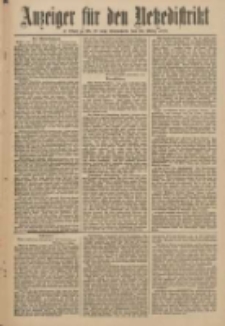 Anzeiger für den Netzedistrikt Kreis- und Wochenblatt für Kreis und Stadt Czarnikau 1910.03.26 Jg.58 Nr37