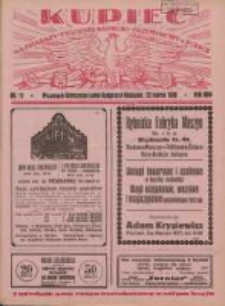 Kupiec: najstarszy tygodnik kupiecko - przemysłowy w Polsce 1930.03.22 R.24 Nr12