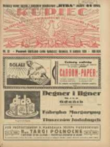 Kupiec: najstarszy tygodnik kupiecko - przemysłowy w Polsce 1930.08.16 R.24 Nr33
