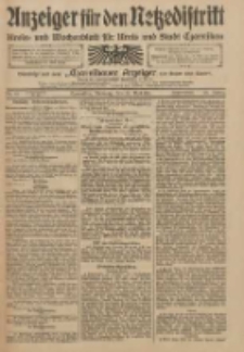 Anzeiger für den Netzedistrikt Kreis- und Wochenblatt für Kreis und Stadt Czarnikau 1910.05.24 Jg.58 Nr61