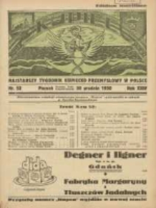 Kupiec: najstarszy tygodnik kupiecko - przemysłowy w Polsce 1930.12.30 R.24 Nr52; Edition maritime