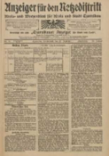 Anzeiger für den Netzedistrikt Kreis- und Wochenblatt für Kreis und Stadt Czarnikau 1910.06.25 Jg.58 Nr75