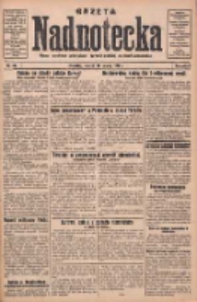 Gazeta Nadnotecka: pismo narodowe poświęcone sprawie polskiej na ziemi nadnoteckiej 1931.03.24 R.11 Nr68