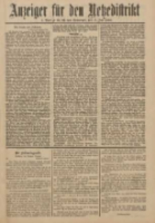Anzeiger für den Netzedistrikt Kreis- und Wochenblatt für Kreis und Stadt Czarnikau 1910.07.16 Jg.58 Nr84
