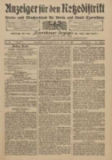 Anzeiger für den Netzedistrikt Kreis- und Wochenblatt für Kreis und Stadt Czarnikau 1910.07.28 Jg.58 Nr89