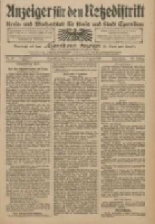 Anzeiger für den Netzedistrikt Kreis- und Wochenblatt für Kreis und Stadt Czarnikau 1910.08.16 Jg.58 Nr97