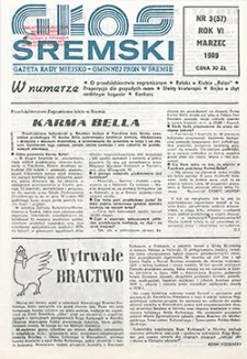 Głos Śremski 1989.03 R.6 Nr3(57)