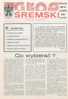 Głos Śremski 1990.11 R.7 Nr11(75)
