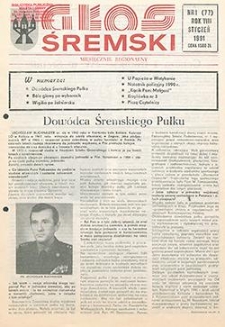 Głos Śremski 1991.01 R.8 Nr1(77)