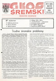 Głos Śremski 1991.04 R.8 Nr4(80)