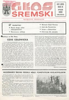 Głos Śremski 1992.01 R.9 Nr1(89)