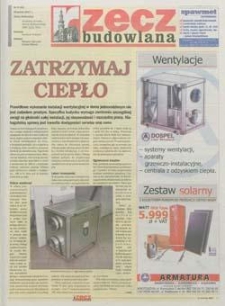 Rzecz Budowlana: dom i wnętrze 2007.09.11 Nr9(44)