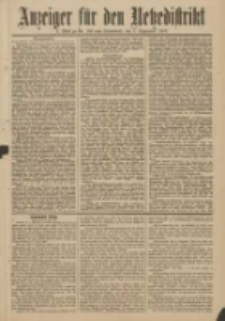 Anzeiger für den Netzedistrikt Kreis- und Wochenblatt für Kreis und Stadt Czarnikau 1910.09.03 Jg.58 Nr105